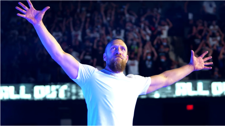 Bryan Danielson extends arms