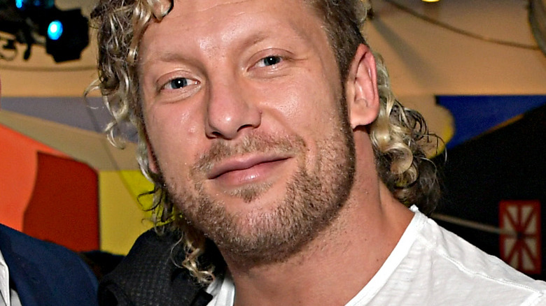 Kenny Omega smiles