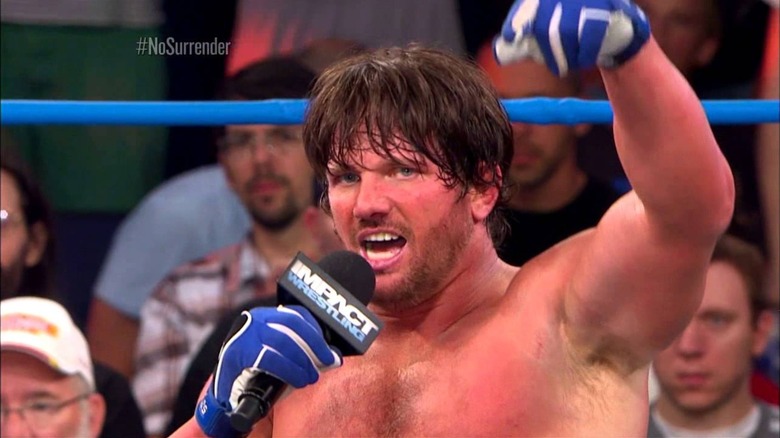 AJ Styles on TNA Impact