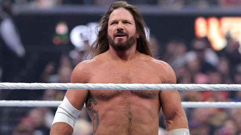AJ Styles at WWE WrestleMania 41