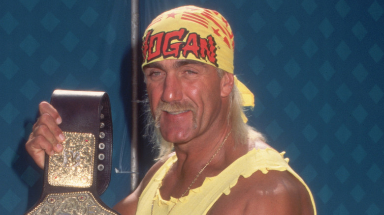Hulk Hogan during his early WCW days