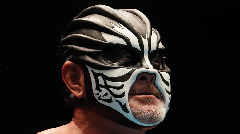 The Great Muta During His Farewell Match In 2023