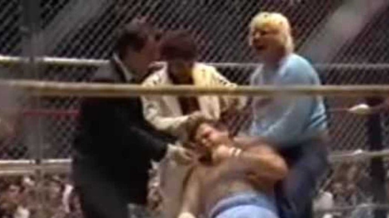 Austin Idol & co. shaving Lawler's head