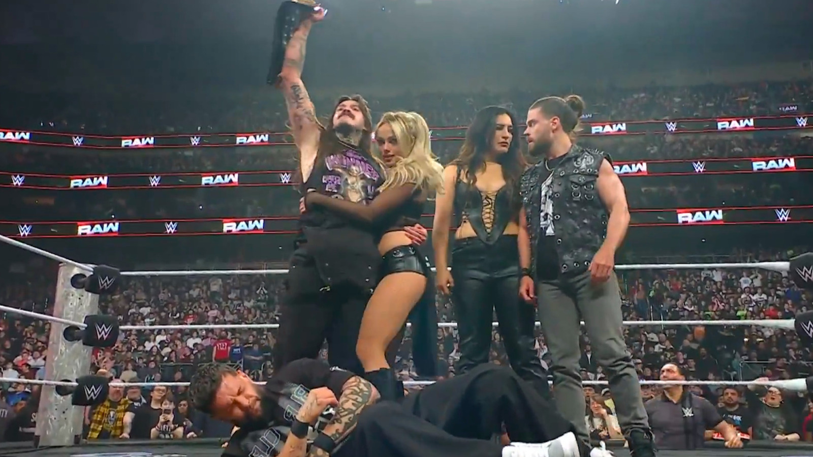 The Judgment Day Destroys Finn Balor After Argument With Dominik Mysterio On WWE Raw