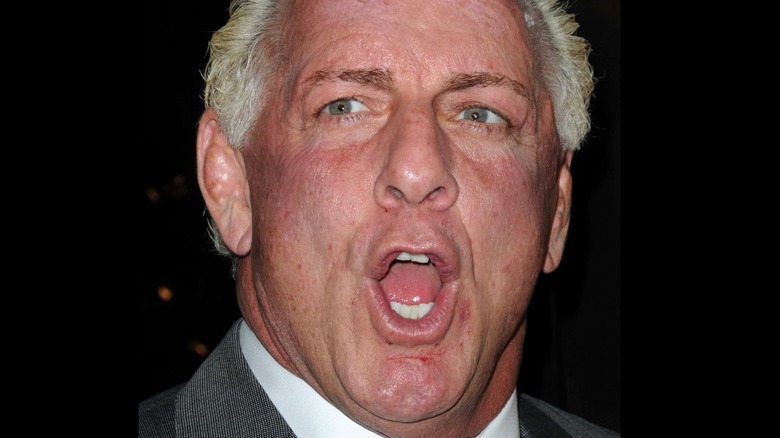 Ric Flair screaming Woooo!