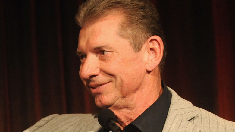 Vince McMahon Smiling