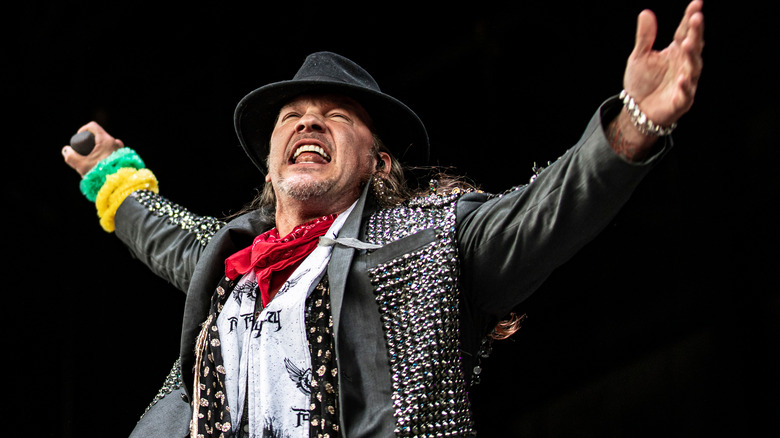Chris Jericho performing