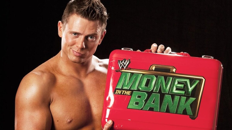 The Miz with the WWE Money in the Bank Briefcase.