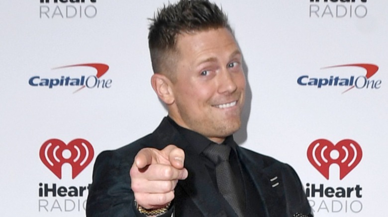 The Miz is pointing at you
