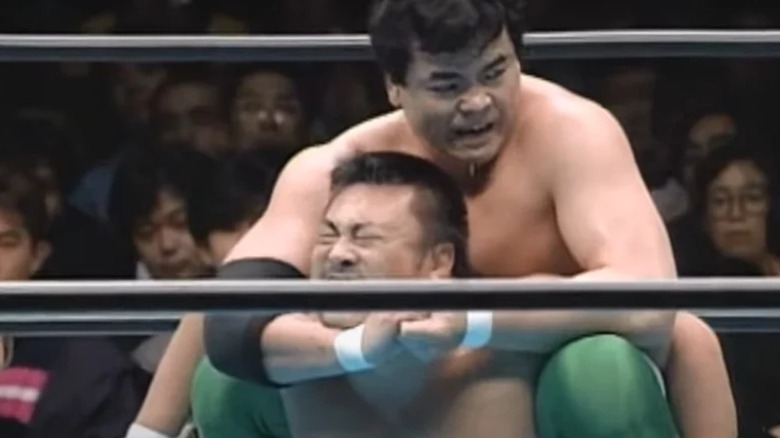 Toshiaki Kawada and Mitsuharu Misawa
