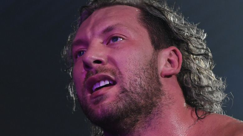 Kenny Omega looks up