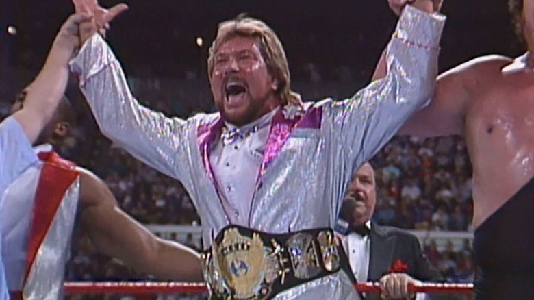 Million Dollar Man wears title