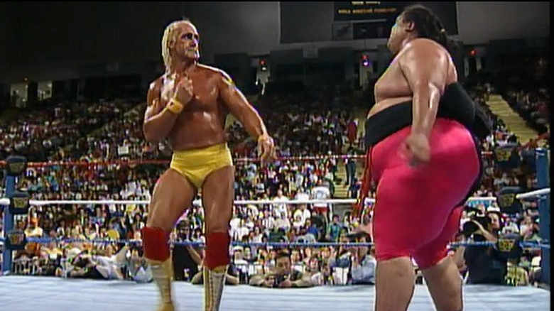 Yokozuna battles Bret Hart at King of the Ring