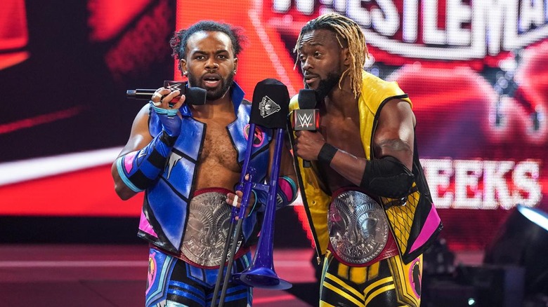 kofi kingston xavier woods new day 1