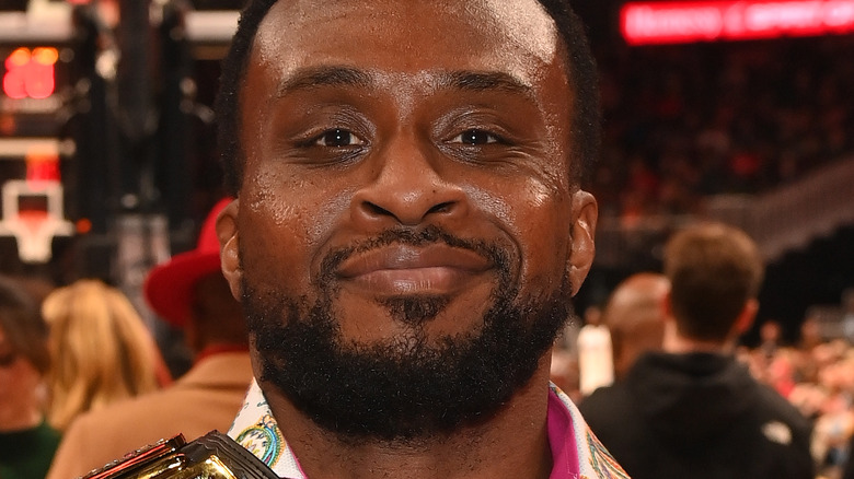 Big E smiling