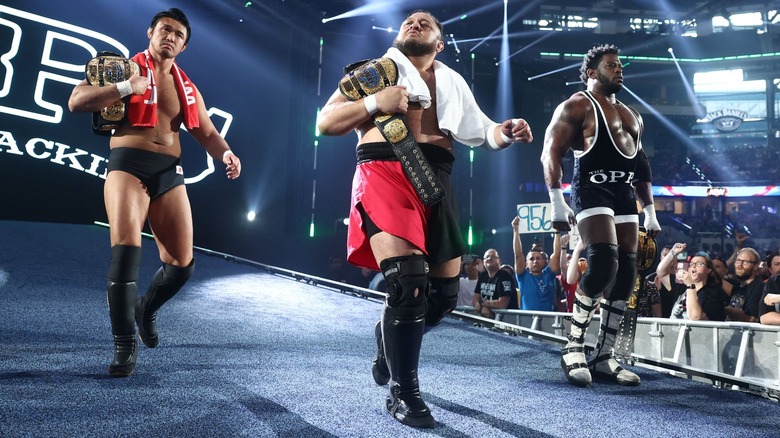 The Opps make their entrance