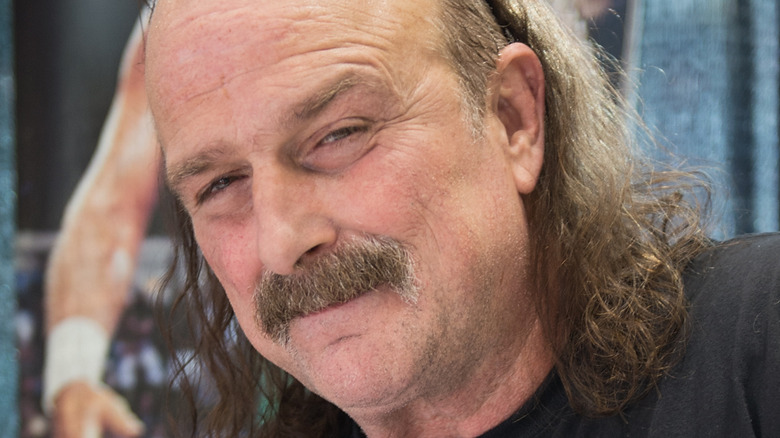 Jake Roberts smiling