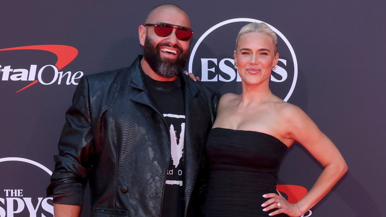 Rusev and CJ Perry attend the 2025 ESPY Awards at Dolby Theatre on July 16, 2025 in Hollywood, California.