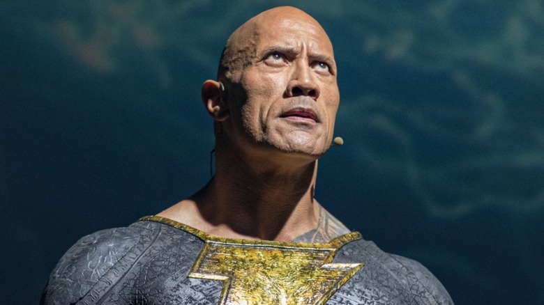 Dwayne "The Rock" Johnson smoldering 