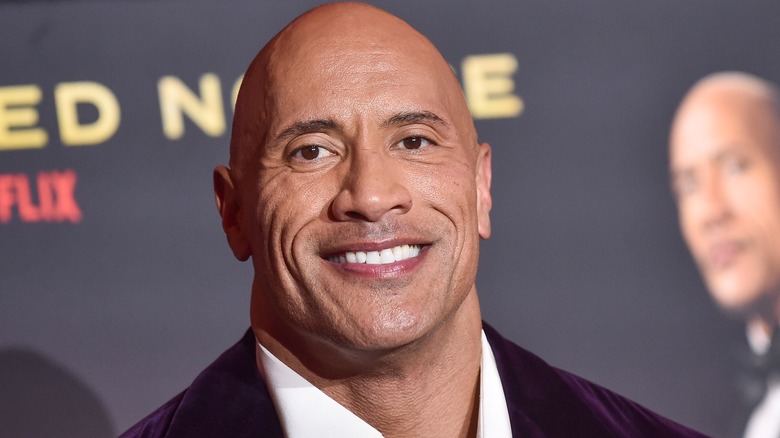 Dwayne "The Rock" Johnson with a smile