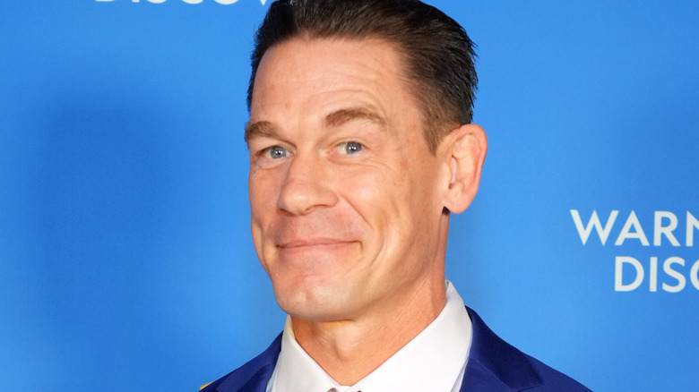 John Cena on the red carpet