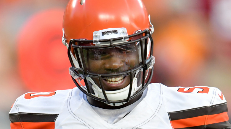 Chris Smith While With The Cleveland Brown