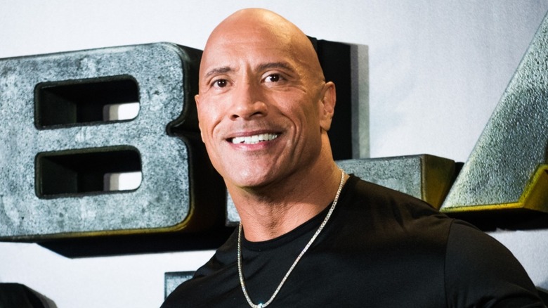 Dwayne "The Rock" Johnson smiling 