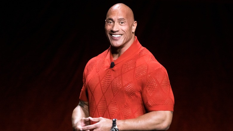 Dwayne "The Rock" Johnson smiling