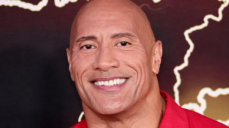 Dwayne Johnson during the Black Adam premiere in New York.