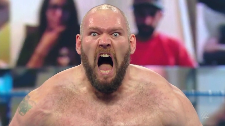Lars Sullivan in the WWE Thunderdome