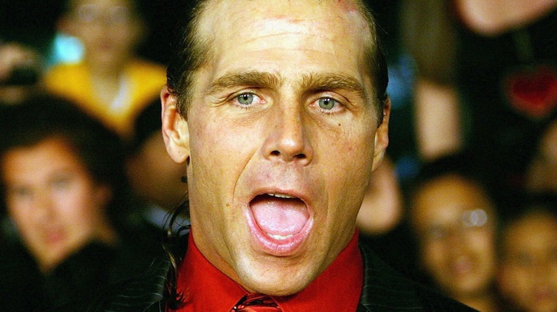 Shawn Michaels on the red carpet