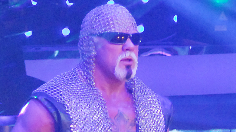 Scott Steiner entering an arena