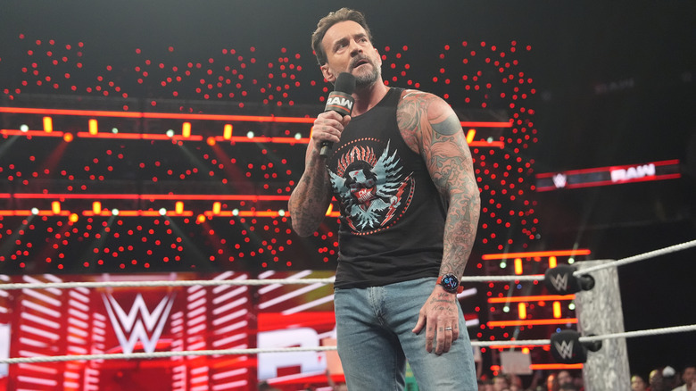 Cm punk en el anillo