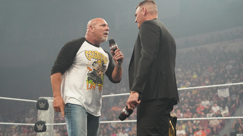 Goldberg and Gunther confront one another