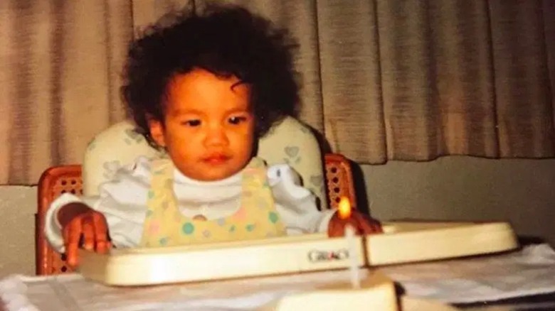 A young Mercedes Varnado