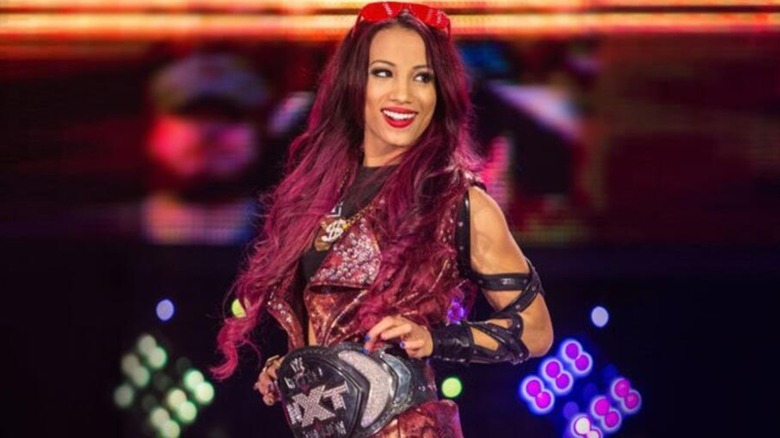 Sasha Banks on WWE NXT