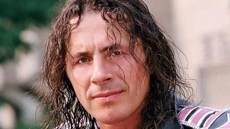 Bret Hart looking