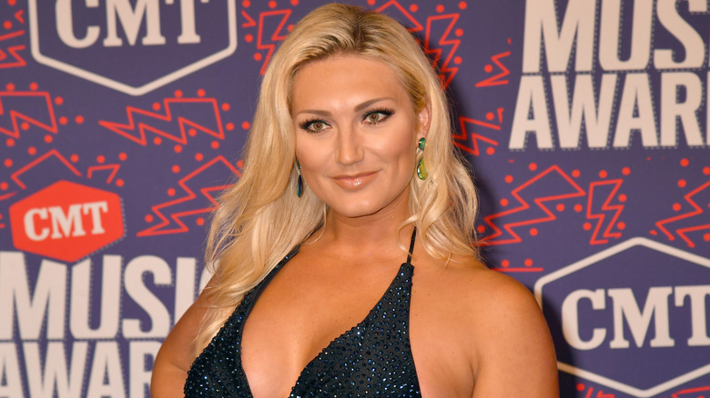 Brooke Hogan attends the 2019 CMT Music Awards at Bridgestone Arena on June 05, 2019 in Nashville, Tennessee.