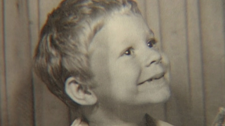 Brian Pillman as a child