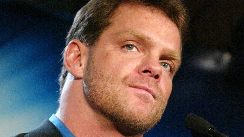 Chris Benoit press day