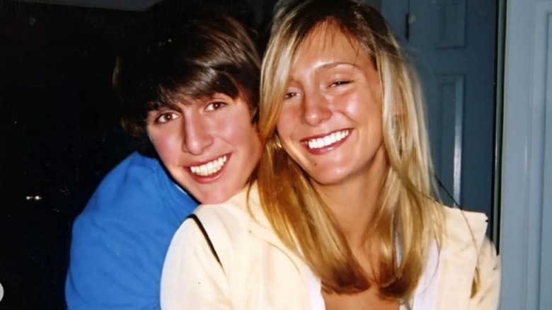 A young Reid and Ashley (Charlotte) Flair