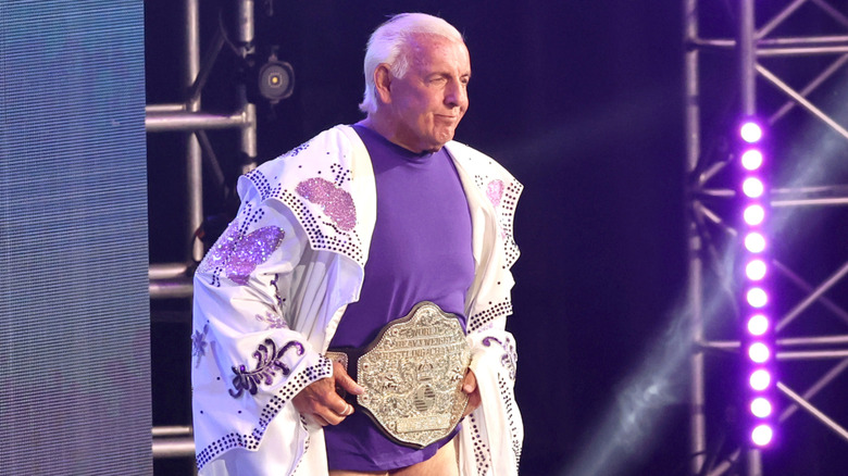 Ric Flair at "Ric Flair's Last Match" in 2022