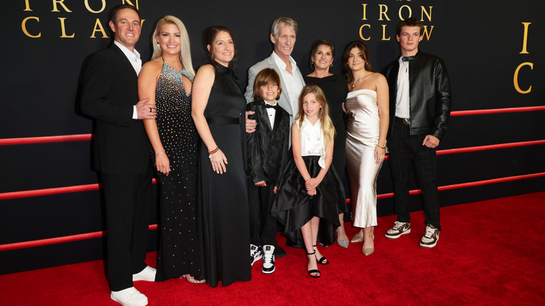 The Von Erich family at "The Iron Claw" Premiere