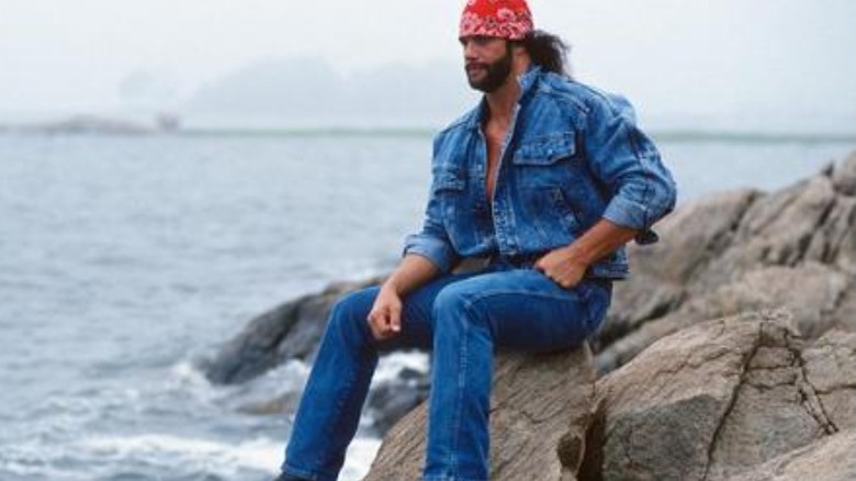 randy savage playing catcher