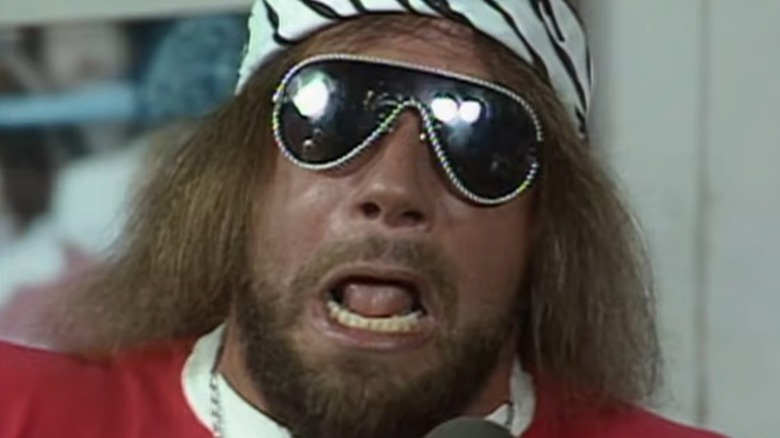 randy savage open mouth