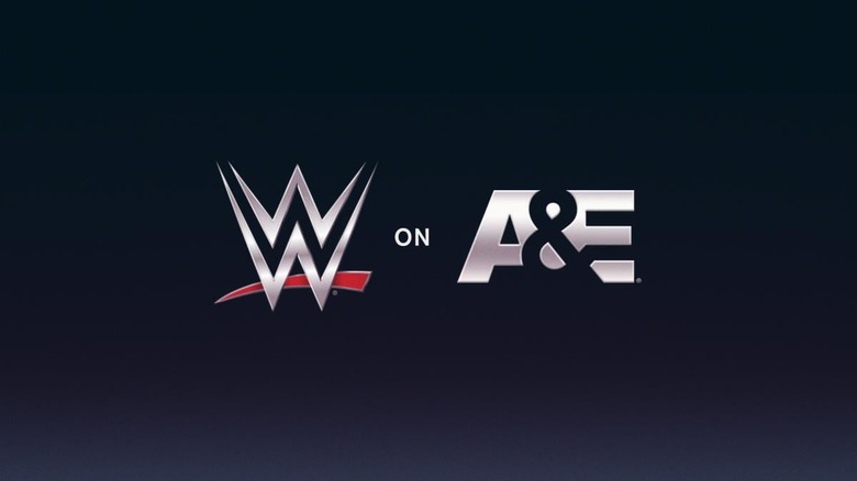 wwe a&e logo