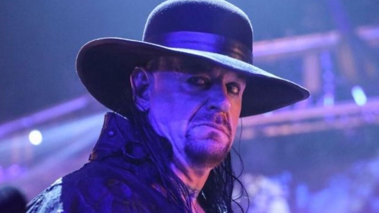 The Undertaker makes his legendary entrance