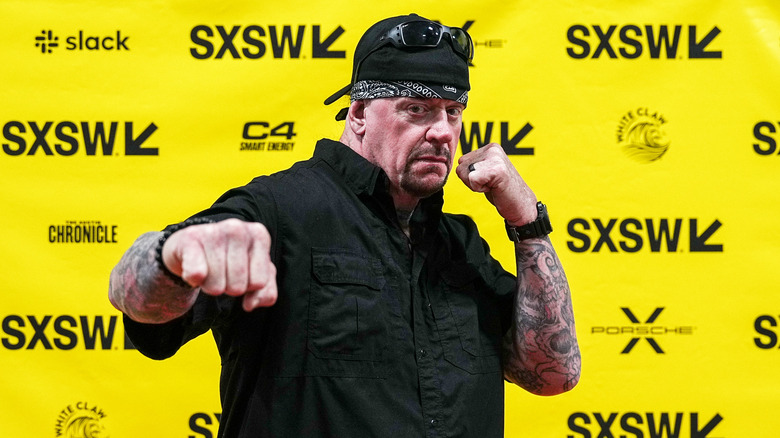 The Undertaker's gonna punch ya