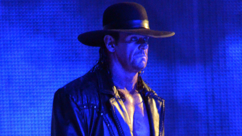 The Undertaker walking to the ring