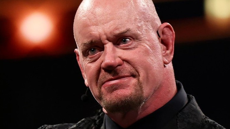 The Undertaker emotional